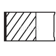 Kit anelli pistone Mahle pinza