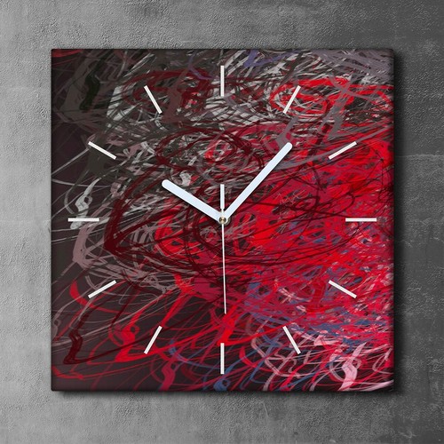 Orologio silenzioso tela foto - orologio,