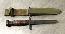Fodero vintage Camillus US M4 esercito militare baionetta M8A1 B. M. Co.