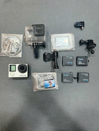 Gopro hero4 silver bundle - gopro,