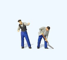 PREISER 28276 Scala HO Macchinista e fuochista RhB