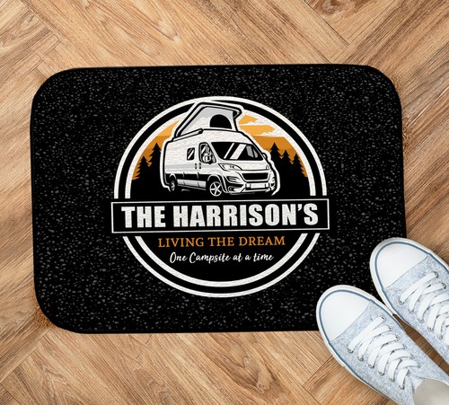 Personalised campervan door - personalised,