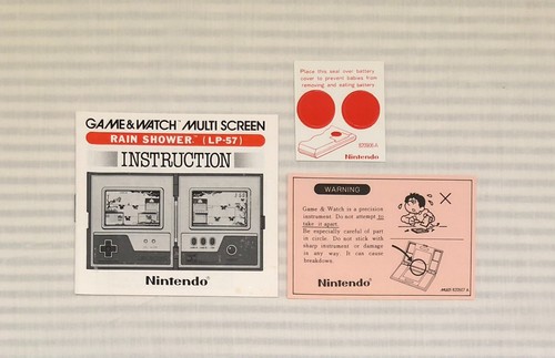 Nintendo game watch - game&watch, set