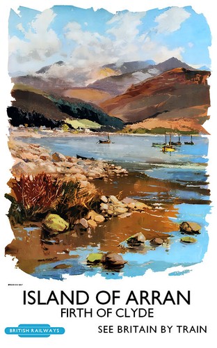 Poster vintage isola - poster,