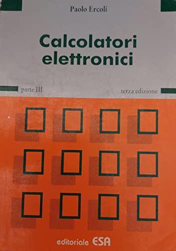 Calcolatori elettronici vol - elettronici, (vol