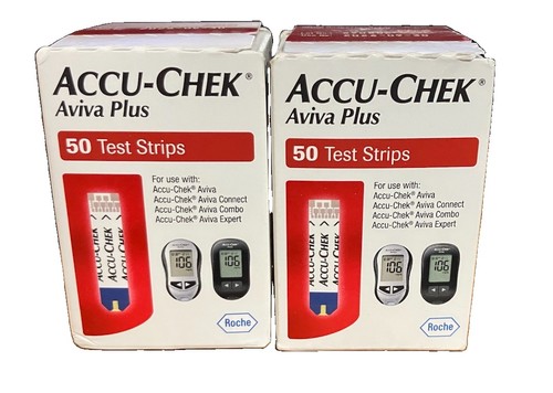100 strisce reattive accu chek - 100,