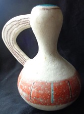 CERAMICA ANDREA D'ARIENZO VIETRI VASO ANNI '50 RARO NO GAMBONE POTTERY SCULTURA
