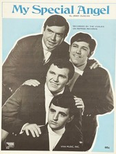 1968 MY SPECIAL ANGEL - Spartiti The Vogues - EASY PIANO/EASY ORGAN