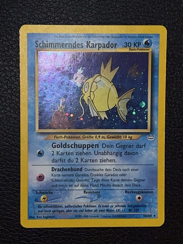 Carta pokémon shining - carta,