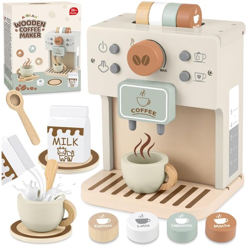 Caffettiera legno educativa - in,