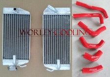 Aluminum radiator + RED