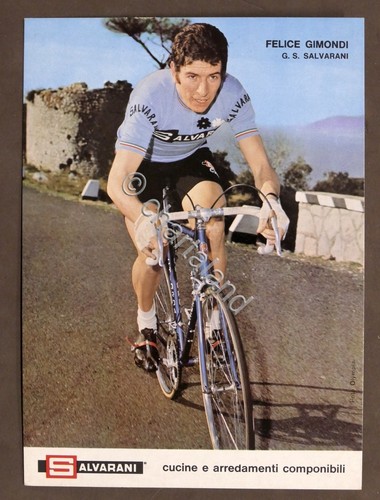 Ciclista felice gimondi - gimondi,