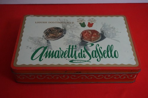 Scatola latta amaretti - amaretti, di