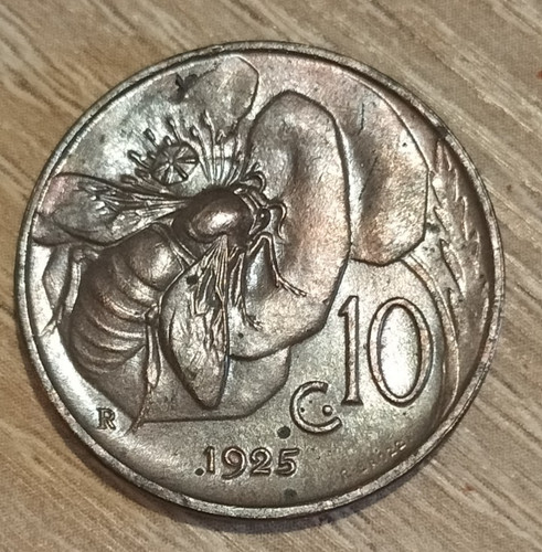 Centesimi ape 1925 regno - centesimi,