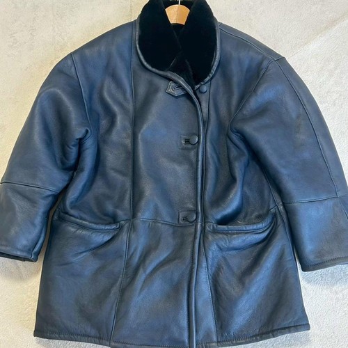 Cappotto vera pelle di - in,