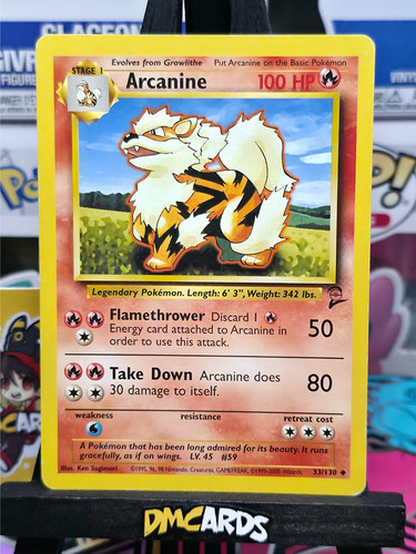 Pokemon arcanine 130 set - pokemon, 33/130