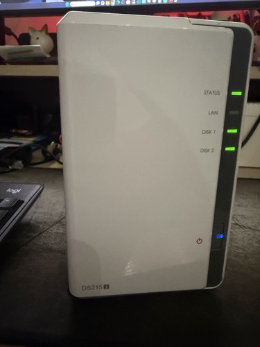 Nas synology ds215j bay - nas, –