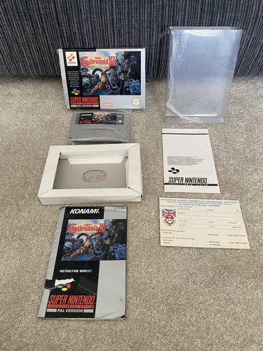 Super castlevania nintendo - iv,