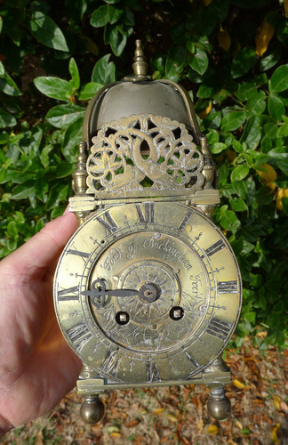 Antico orologio lanterna - antico,
