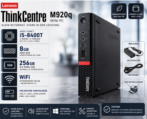 Lenovo thinkcentre m920q mini - lenovo,