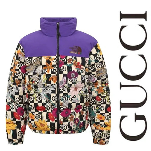 Gucci north face floral - north, down