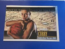 Rookie sticker Stephen Curry 2009 10 NBA Basketball Stars Panini #189 come nuovo 