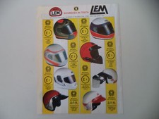 advertising Pubblicità 1986 CASCO HELMET LEM