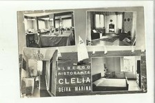 139366 CARTOLINA ROVINATA ALBERGO RISTORANTE CLELIA DEIVA MARINA