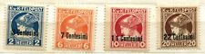 M050 - 1918 Occupazione austriaca - giornali 4 valori nuovi - Come da foto