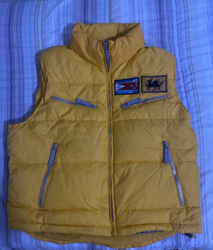 Gilet arancione brugi - arancione, piumino
