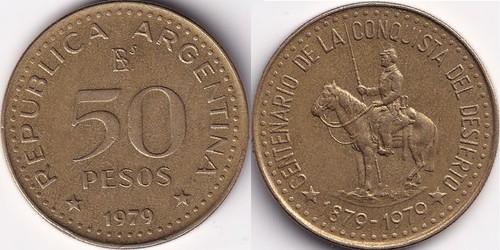 Pesos 1979 argentine - pesos,