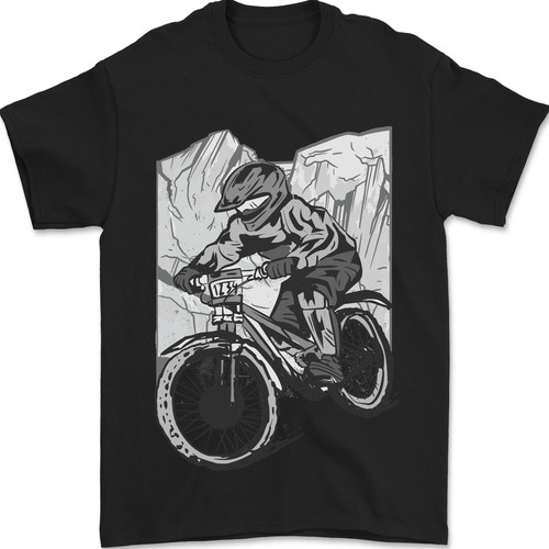 Shirt uomo downhill - t-shirt, mountain