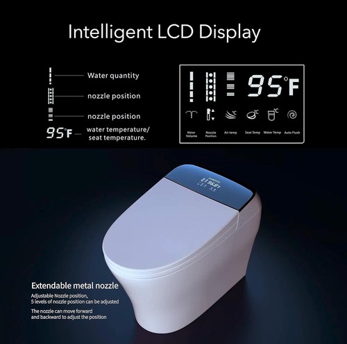 Euroto dual flush smart - smart, bidet
