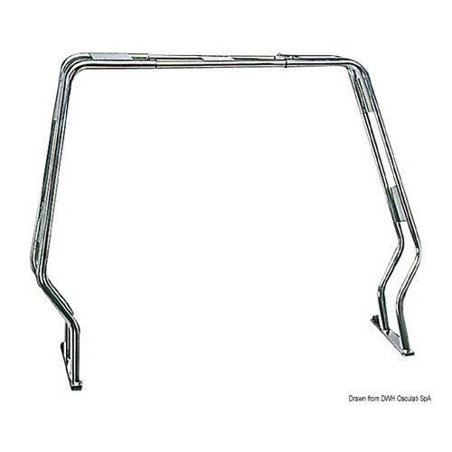 Osculati roll bar abbattibile - bar,