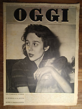 Anni 50/60 Rivista Oggi con