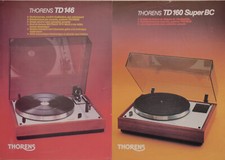 Brochures platine thorens td - brochures,