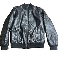 Bomber Benetton giubbotto bambino similpelle10/11 anni 150cm Bellissimo Perfetto