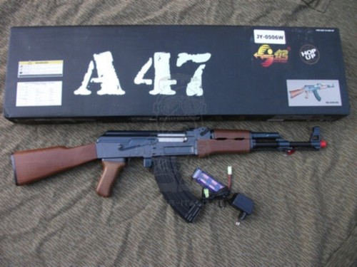Mitra giocattolo ak47 - mitra,