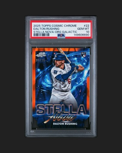 Dalton rushing topps cosmic - topps,
