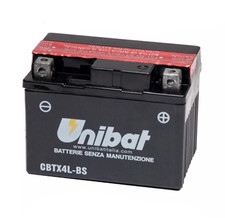 BATTERIA MOTO SCOOTER UNIBAT CBTX4L-BS YTX4L-BS BOMBARDIER DS70 70 2010
