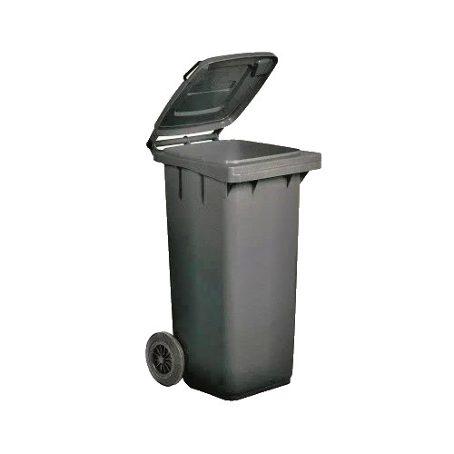 Bidone pattumiera con - bidone, ruote