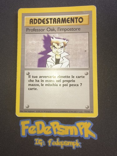 Carta pokemon addestramento - carta,