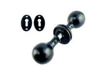 Set pomelli per porta in ghisa