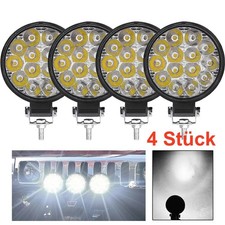 4X Faro da Lavoro 42W LED Auto