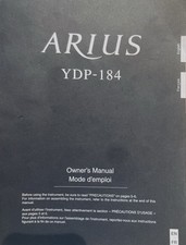 Yamaha Arius YDP 184 Manuale