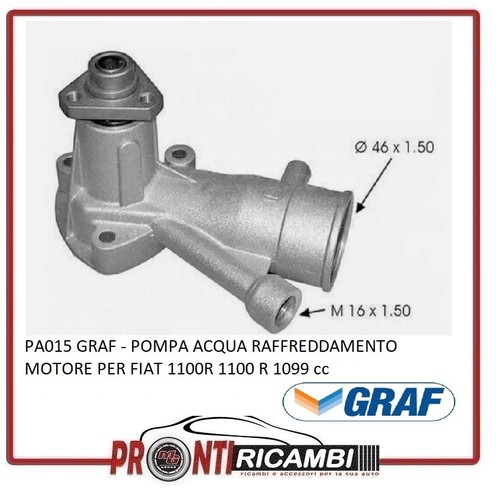Pa015 graf pompa acqua - pa015,