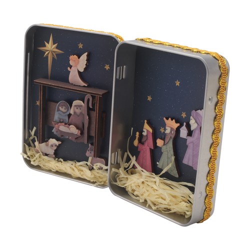 Presepe natale fatto - di,