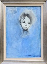 Enrico Colombotto ROSSO (1925-2013) - Tecnica mista su carta