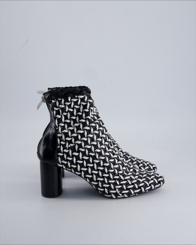 Stivaletto zara pelle nero - nero, 37