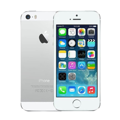 Apple iphone 16gb silver - iphone,